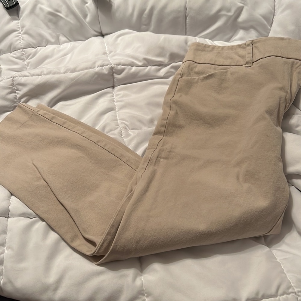 Khaki NY&Co Dress Pants